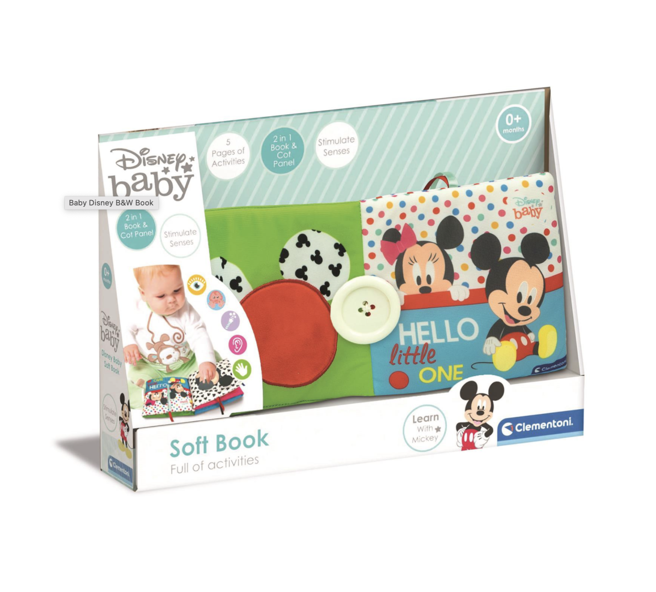 Baby Disney B&W Book